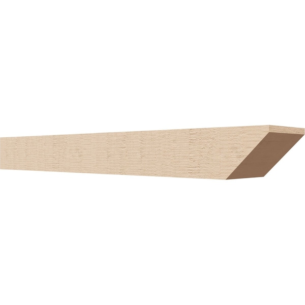 Ekena Millwork 6in. W x 4in. H x 36in. L Concord Woodgrain TimberThane Rafter Tail, Primed Tan RFTUR06X04X36CONRCPR - main